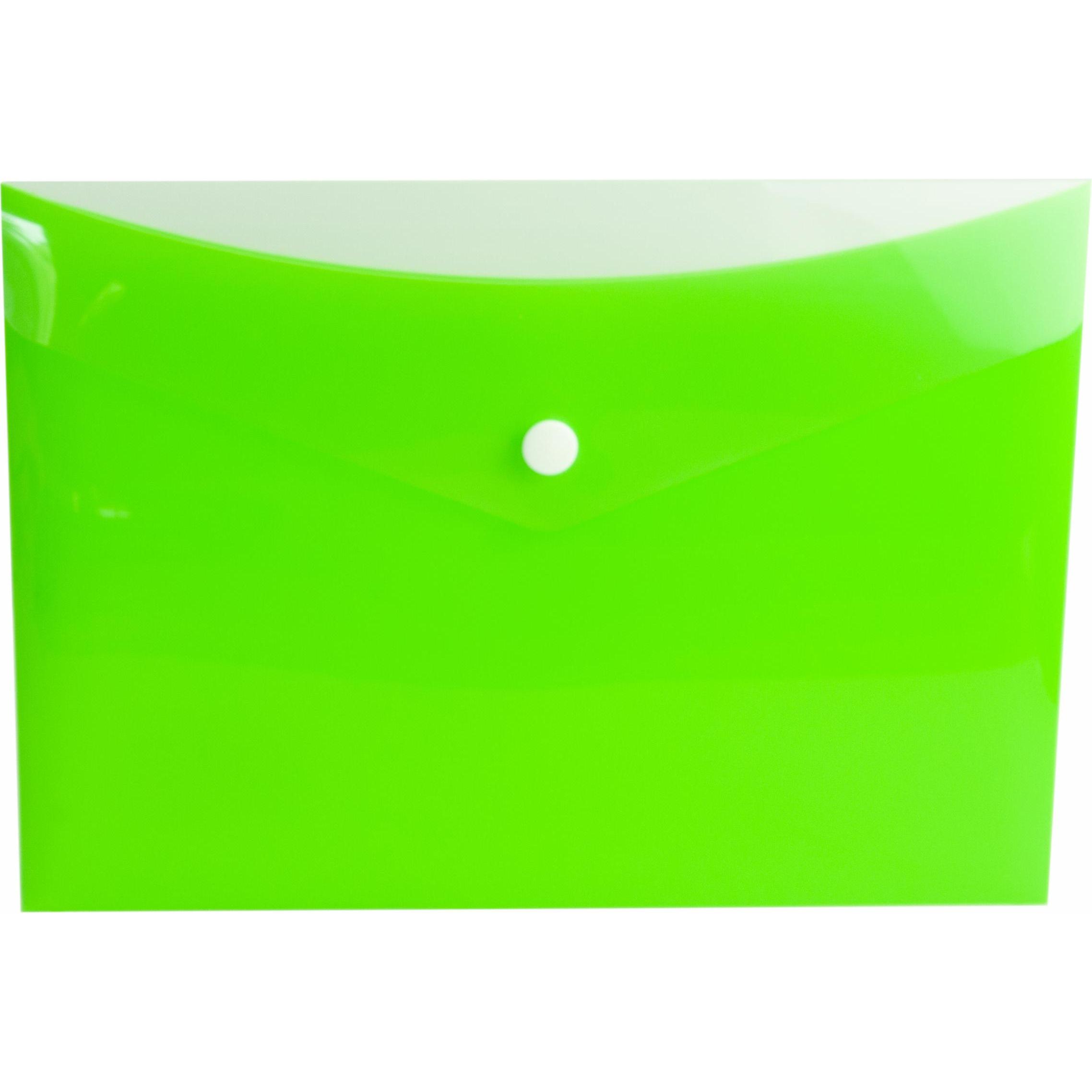 Veloflex, Mappe, Dokumentenhülle VELOCOLOR, DIN A5, PP, glänzend, grün (A5, 1 x)