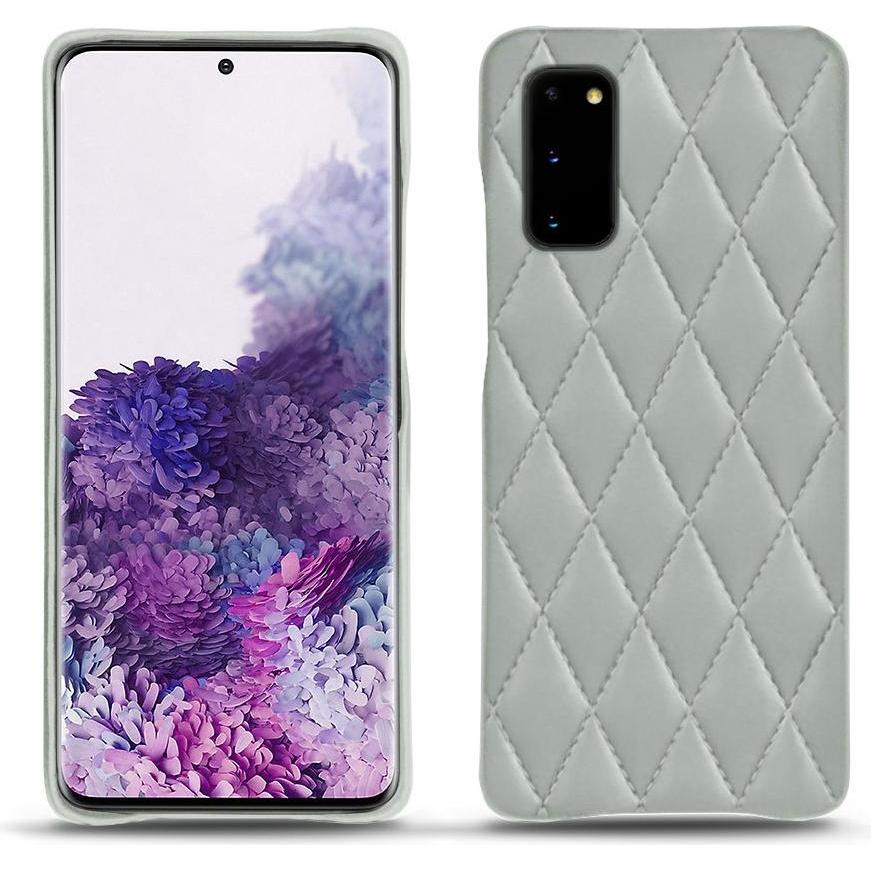 Noreve Lederschutzhülle (Samsung Galaxy S20+), Smartphone Hülle, Grau