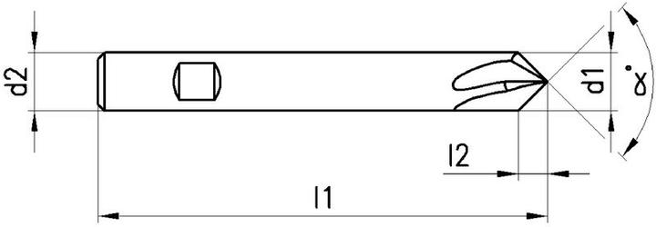 Produktbild Neriox VHM-Entgrater 90° TiAlN