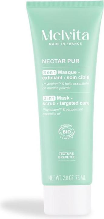 Immagine prodotto Melvita Nectar Pur 3 In 1 Exfoliating Mask 75 Ml (75 ml)