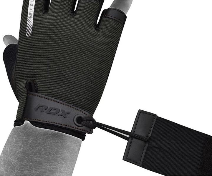 Actual product image Rdx Gym Gloves T2 - Half Finger (XL)