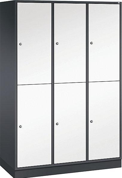 Actual product image C+P Intro double deck clothes lockers (122 cm, 195 cm)
