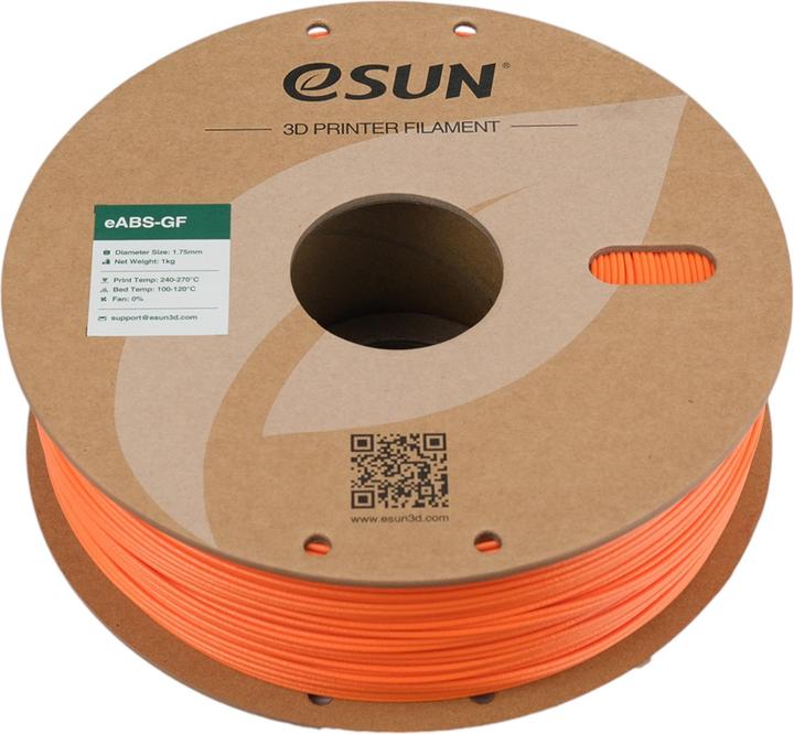 Produktbild eSUN EABS-GF 1,75mm ORANGE 1kg (ABS, 1.75 mm, 1000 g, Orange)