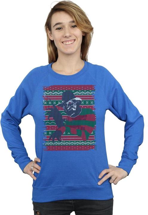 Produktbild Absolute Cult Christmas Fair Isle Sweatshirt (L)