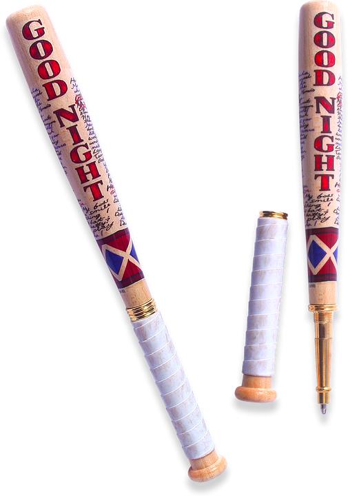 Actual product image Noble Collection Suicide Squad: Harley Quinn's Good Night Baseball Bat (1 x)