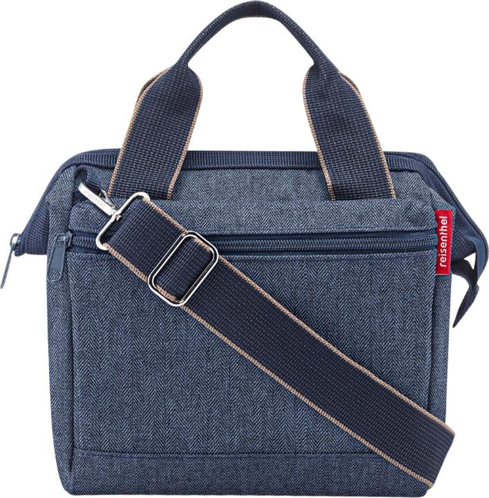 Herringbone Dark Blue