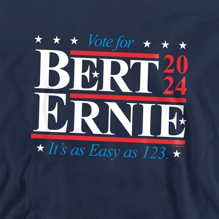 Produktbild Bert Ernie For President 123 Sweatshirt (L)