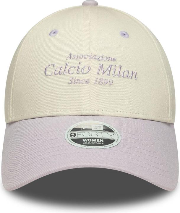 Produktbild New Era 9Forty Damen Cap - Ac Mailand Script Beige