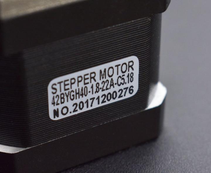 Actual product image DFRobot Stepper motor Nema 17 42x42mm 1.75Nm with planetary gearbox