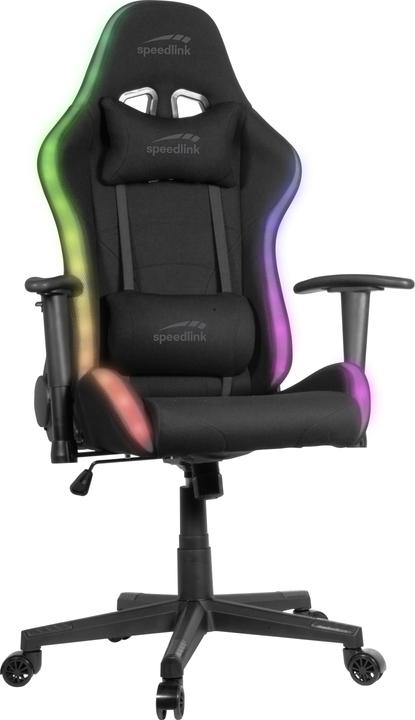 Speedlink REGYS RGB Gaming Chair noir Éclairage RGB Housses respirantes