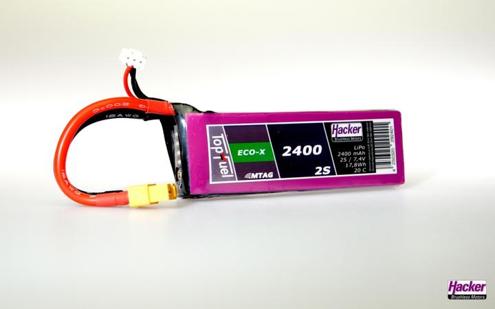 Produktbild Hacker LiPo Pack TF Power-X 2400-3S MTAG (11.10 V, 2400 mAh)