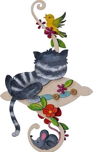 Produktbild Kuhnert Katze Bastelset Fensterbild