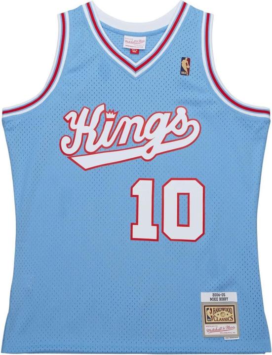 Actual product image Mitchell & Ness Swingman Mesh Jersey Sacramento Kings 2004 Mike Bibby - S (S)