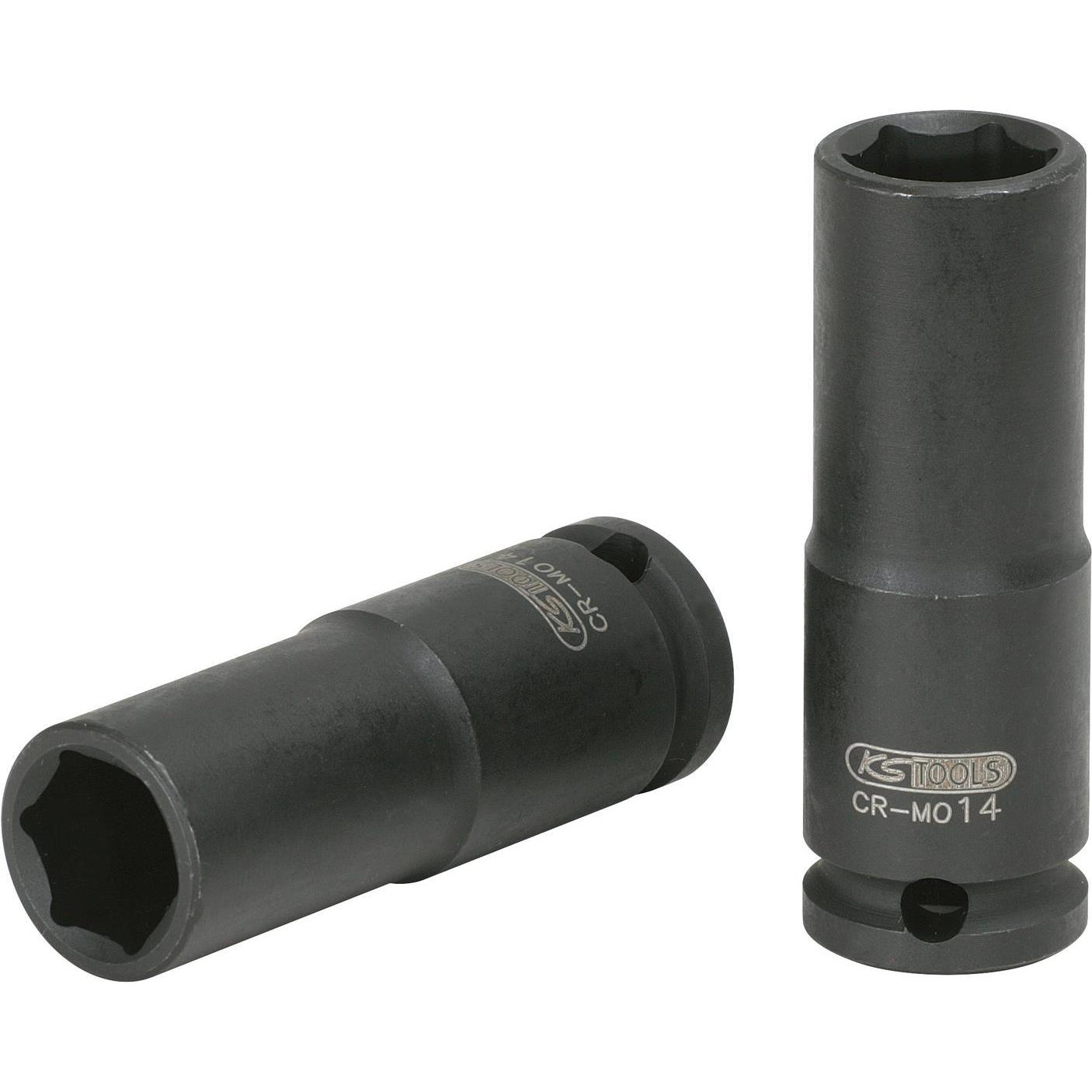 KS Tools, Steckschlüssel + Stecknuss, 3/8" Kraft-Stecknuss lang (11 mm)