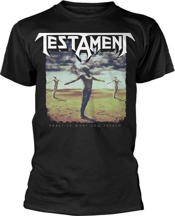 Immagine prodotto Testament Maglietta con scritta Practice What You Preach (M)