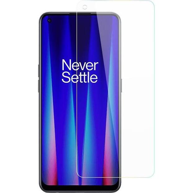 MU Budget Schutzglas Displayschutz (1 Stück, OnePlus Nord CE 2), Smartphone Schutzfolie, Transparent