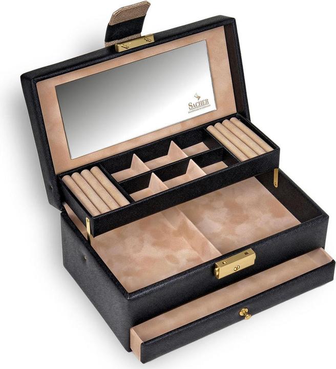 Immagine prodotto Sacher 34.000.120443 - Portagioie Helen saffiano nero