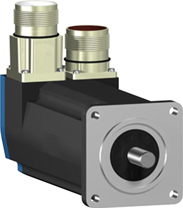 Produktbild Schneider Electric Servomotor, Lexium BSH, 55mm, 0,8Nm, Passfeder IP54, Singelturn 128P/U, 2xM23 gerade BSH0552P11A1A