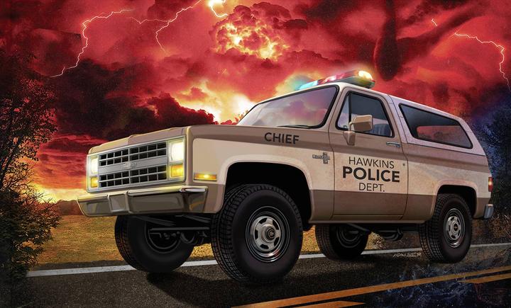 Actual product image Revell Stranger Things 1985 Chevrolet K5 Blazer