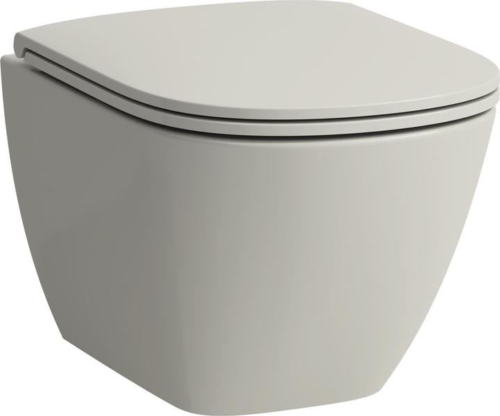 Actual product image Laufen Wall-hung WC Compact LUA deep 360x490mm obscured. Attachment pergamon