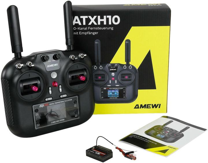 Produktbild Amewi ATXH10 10-Kanal Fernsteuerung mit Empfänger