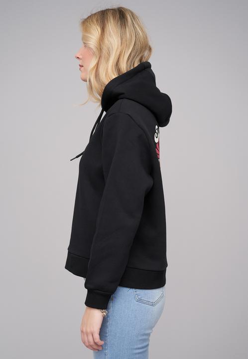 Produktbild Merchcode Ladies 77 Happy Times Black Everyday Hoodie - 187605 (M)