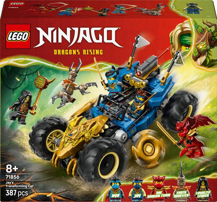Actual product image LEGO Jays Transformationsflitzer (71856, LEGO Ninjago)