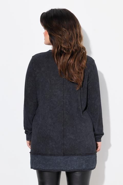 Immagine prodotto Angel of Style Langarmshirt, Komfort Fit, Glitzersteinchen-Statement (48)
