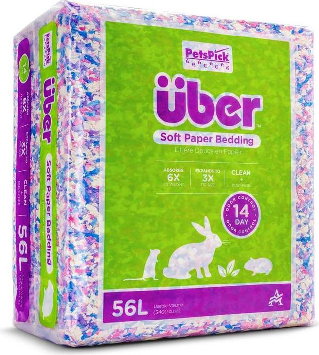 Über Soft Paper Bedding 56l Confetti - (45063) (Einstreu)
