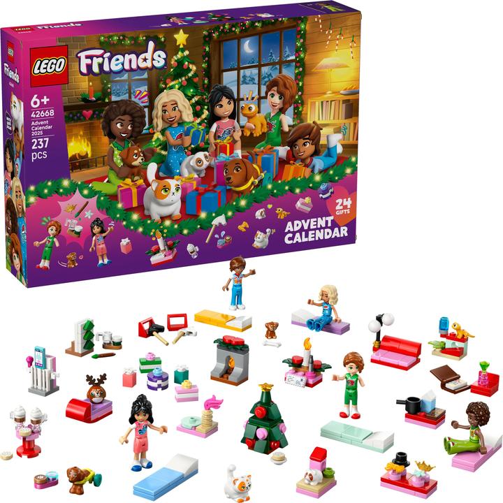 Image du produit LEGO Calendrier de l'Avent 2025 (LEGO Friends, 42668)