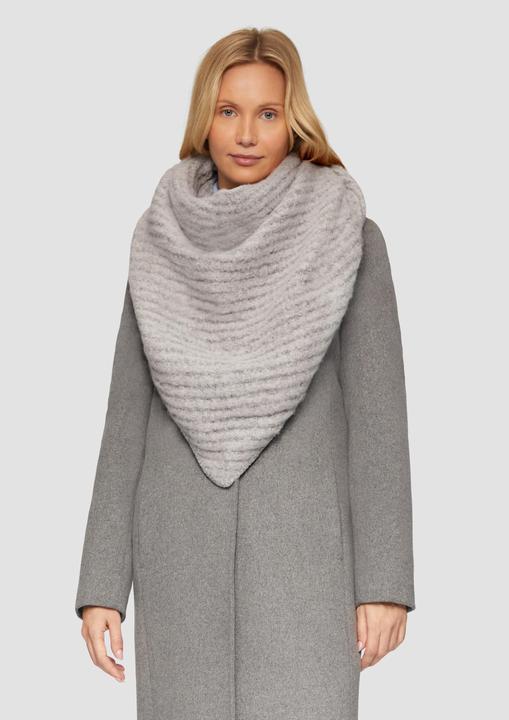Produktbild S.Oliver Tuch Triangel-Schal mit Strickmuster