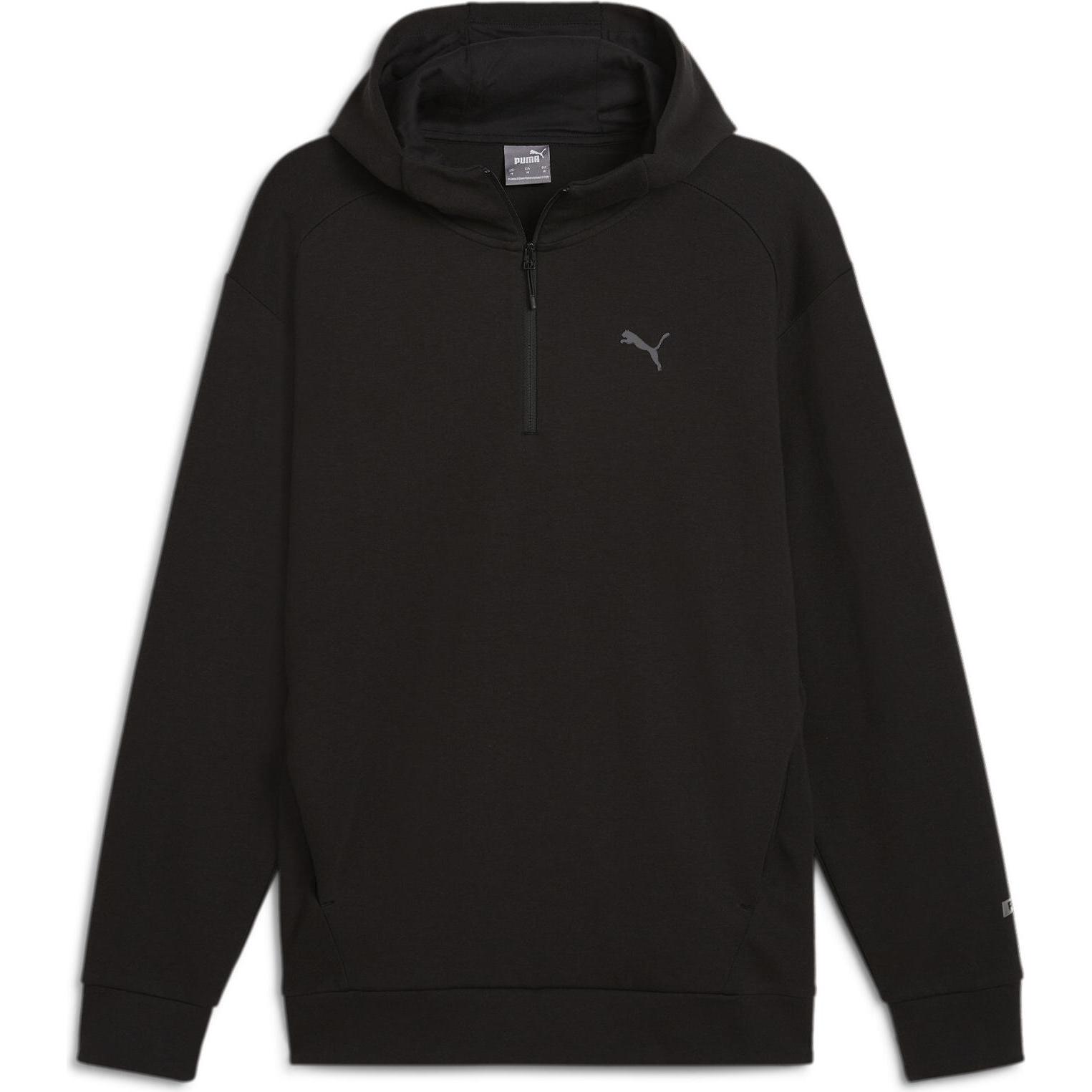 Puma, Herren, Pullover, RAD/CAL Hooded Half-Zip DK, Schwarz, (XXL)