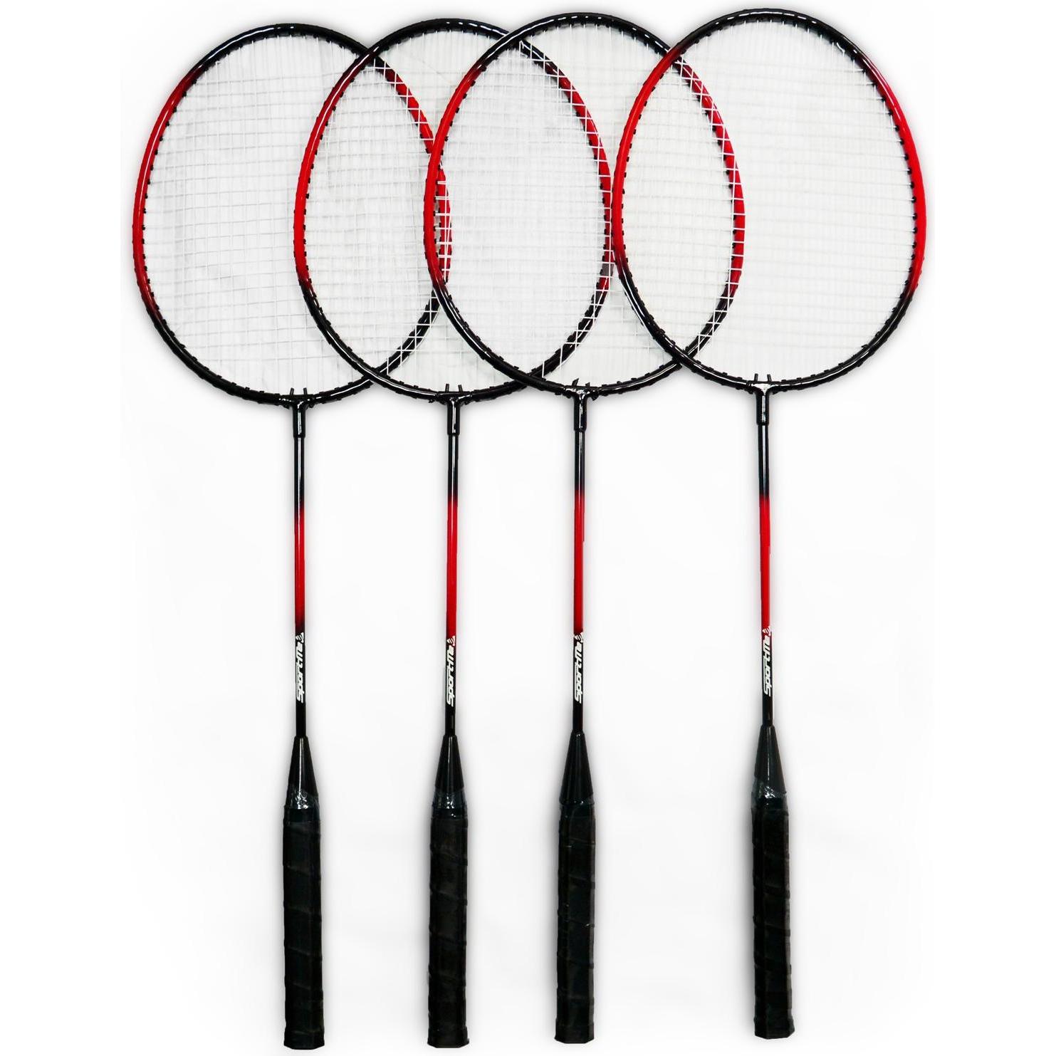 SportMe Badmintonset 4 spelare med nät