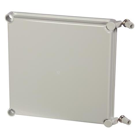 Fibox Grigio Eko 30-G-2Fsh Coperchio Dell'involucro (L X L X A) 280 X 280 X 30 Mm Policarbonato Accessori Di Elettronica + Alloggiamento,