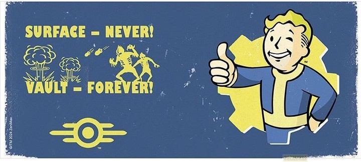 Actual product image ABYstyle Fallout - Vault Boy Blau (320 ml, 1x)