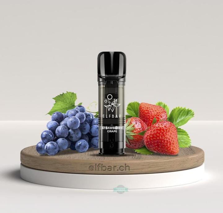 Actual product image Elfbar Elfa Pro (Bunch of grapes, Strawberry)