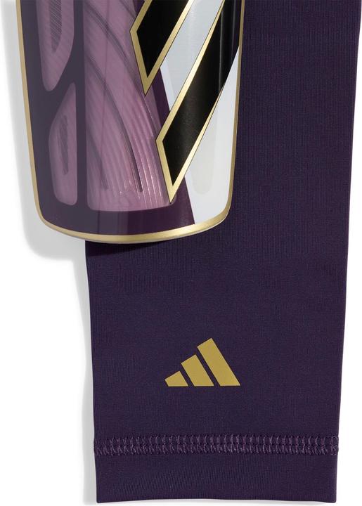 Actual product image adidas Shinguards Tiro League M, Lila/Weiss, Detailfarbe: Weiss (M)