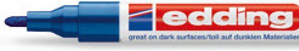 Produktbild Edding 751 Glanzlack-Marker (Blau, 1 mm, 1 x)