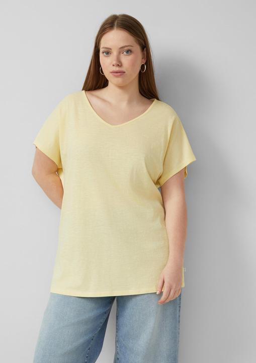 Produktbild s.Oliver Baumwollshirt mit Spitzeneinsatz (44)