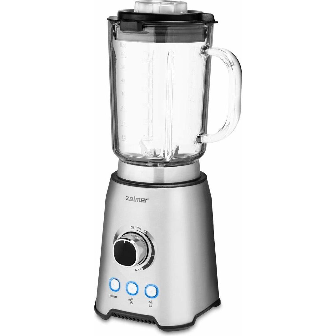 Zelmer Frullino da cocktail ZSB4799, Frullatore a bicchiere, Argento, Nero