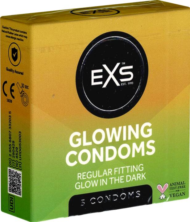 Produktbild Pipedream Glowing Condoms (3 Stk.)