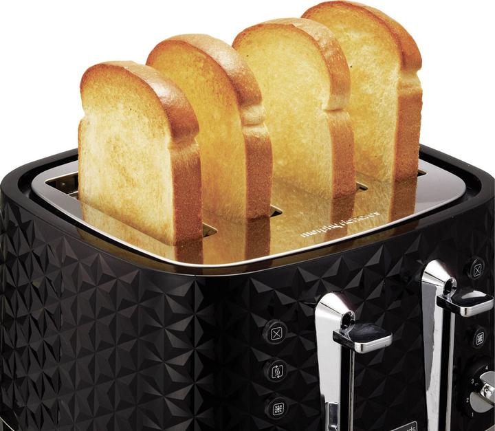 Actual product image Morphy Richards Toaster 248131 VECTOR Juodas