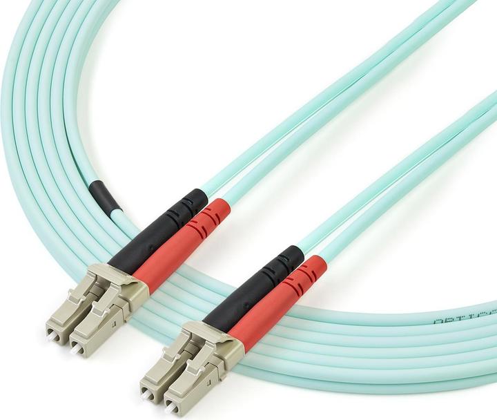 Produktbild StarTech 2m Aqua Fiber Patch Cable (2 m)