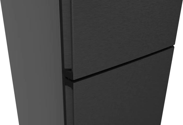 Produktbild Siemens iQ300, free-standing fridge-freezer with freezer at bottom, 203 x 60 cm, BlackSteel, KG39N2XAG (363 l)