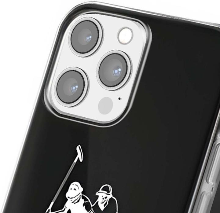 Actual product image U.S. Polo US Polo USHCP12LTPUHRBK iPhone 12 Pro Max 6.7" Black / Black Glossy Large Logo (Apple iPhone 12 Pro Max)