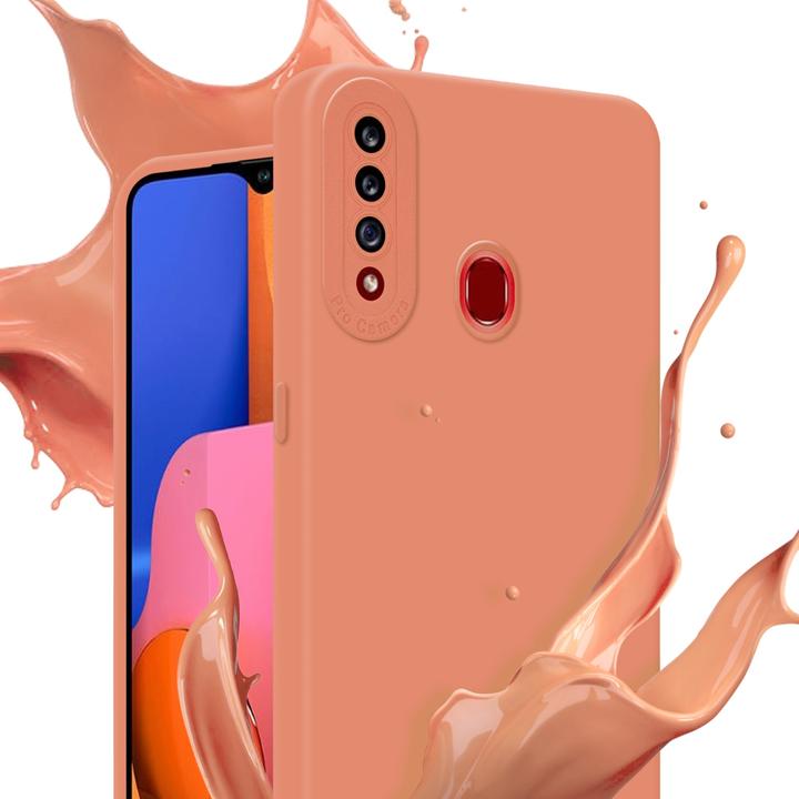 Actual product image Cadorabo Case for Samsung Galaxy A20s in TPU Fluid LM162 Style (Samsung Galaxy A20s)