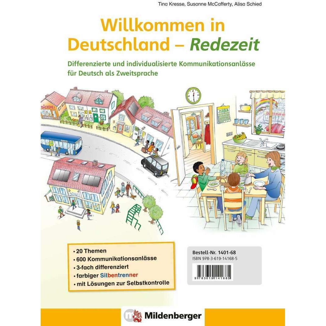 Willkommen in Deutschland - Redezeit, Schulbücher von Susanne McCafferty, Alisa Schied