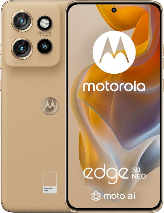 Image du produit Motorola Edge 50 Neo (512 Go, PANTONE Latte, 6.34", Double SIM, 5G)