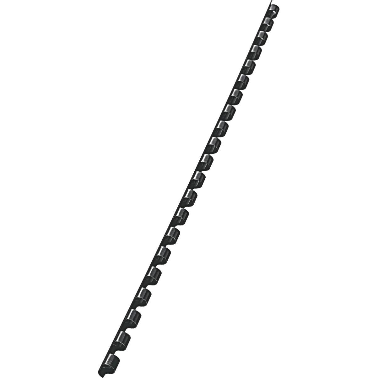 Thumbnail - Leitz, Bindegerät Zubehör, comBIND Plastikbinderücken A4 100 Stk. - Ø 6 mm, schwarz