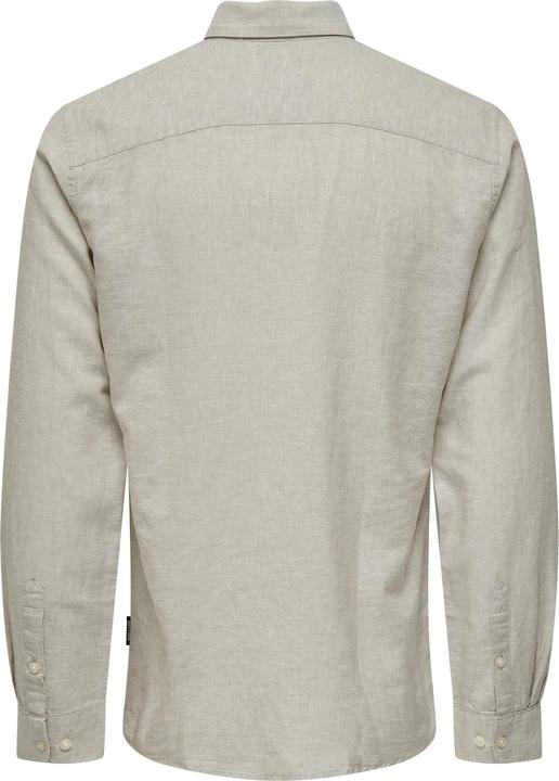 Produktbild Only & Sons Einfarbiges Langarmhemd (XS)